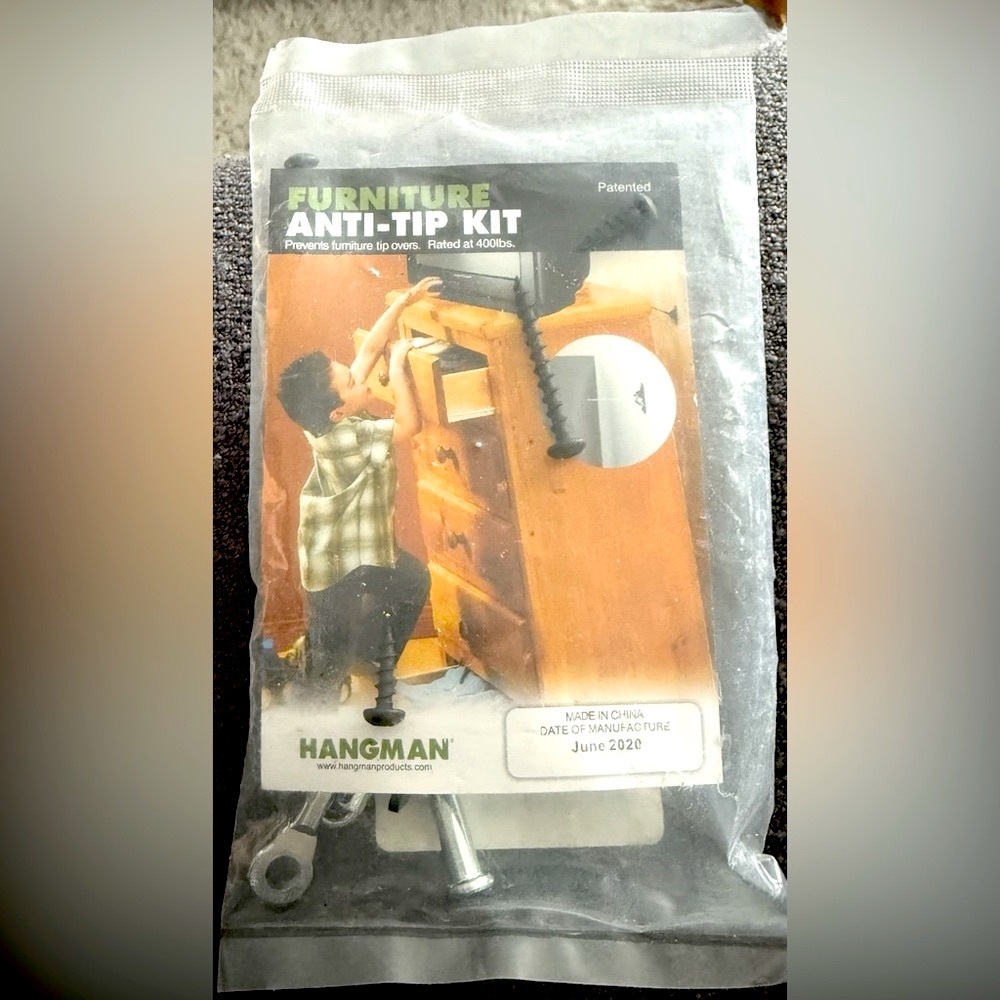 Hangman Furniture Anti-Tip Kit